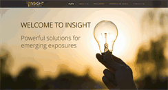 Desktop Screenshot of insightspecialty.com